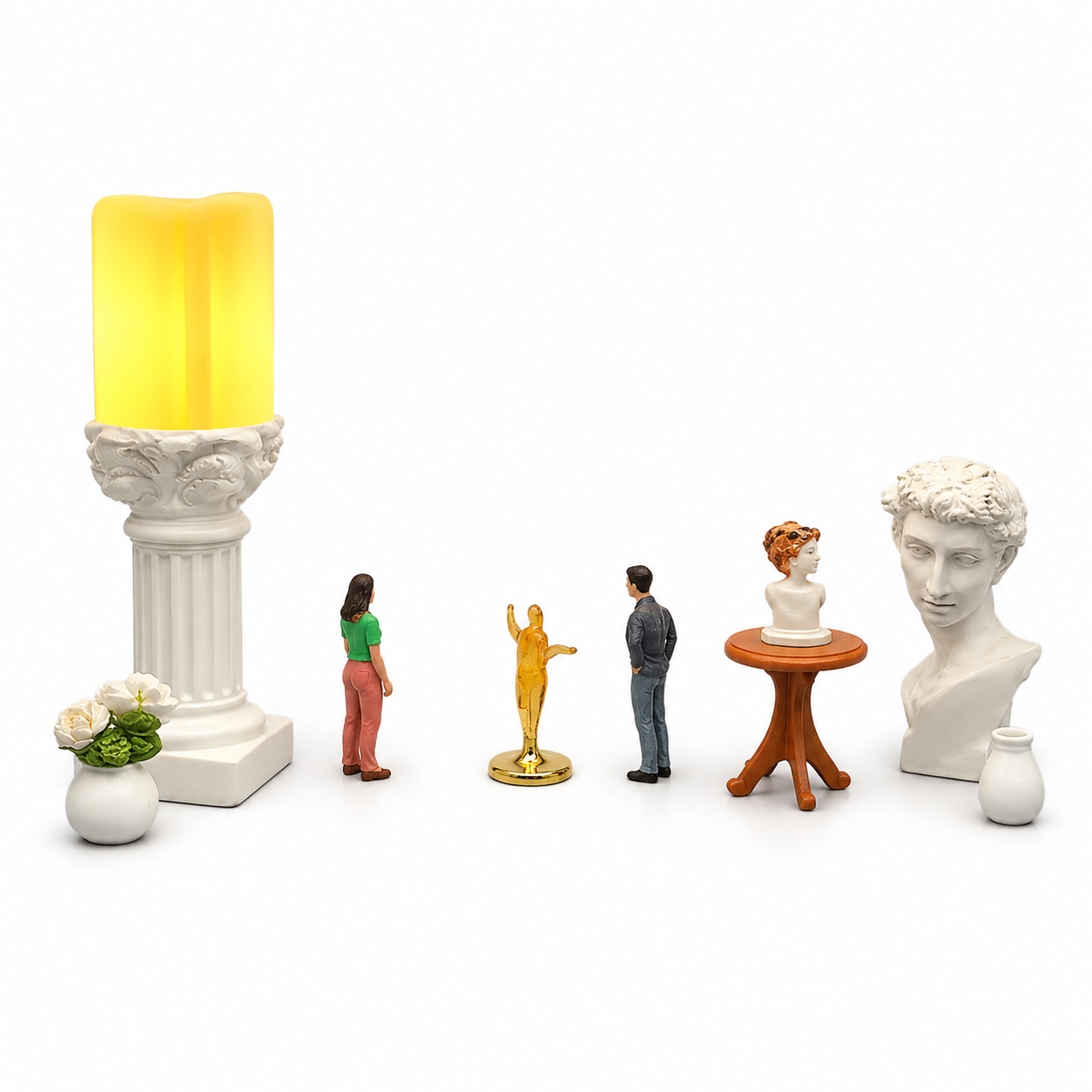 x7 Handcrafted Figurines