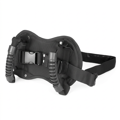 Secure Passenger Belt with Dual Grips