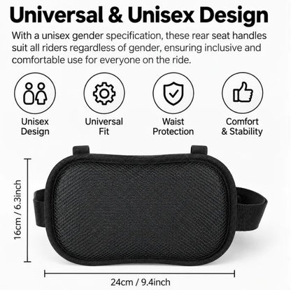 Secure Passenger Belt with Dual Grips